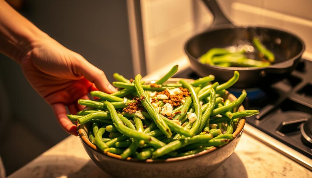How to Make Crack Green Beans