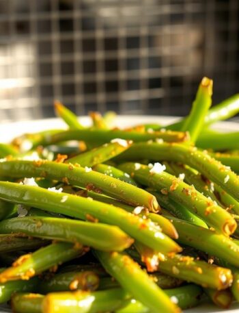 air fryer green beans recipe
