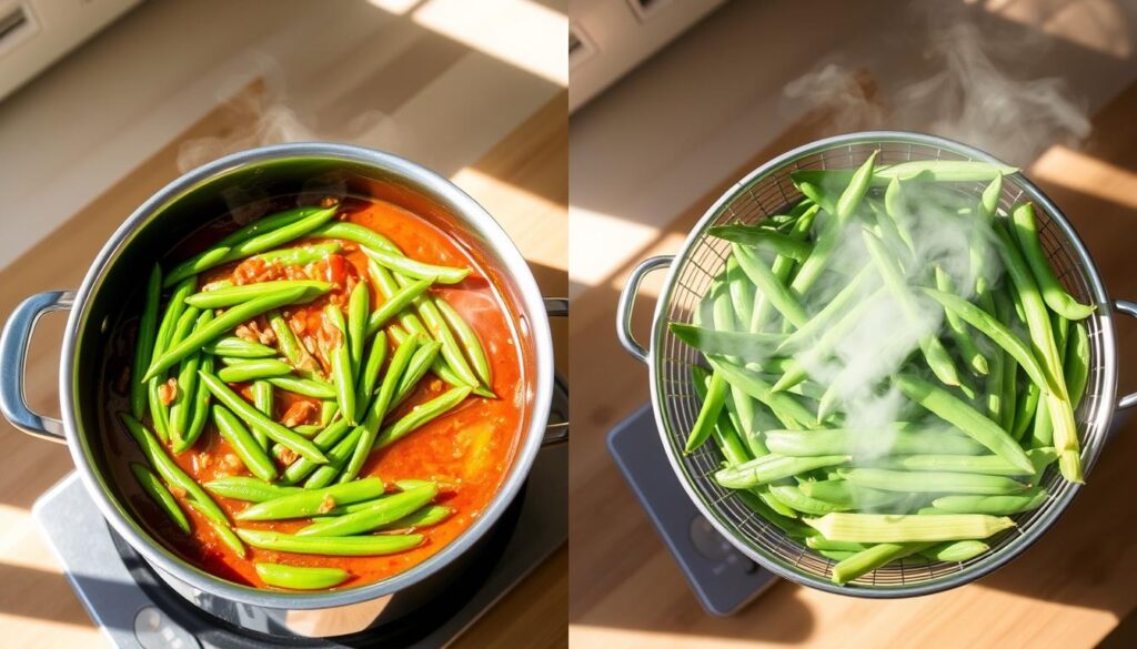 braising vs steaming cooking methods comparison