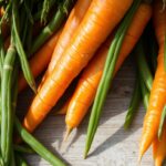 carrots and green beans