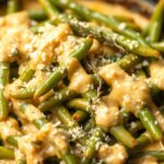 cheesy green beans recipe
