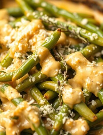 cheesy green beans recipe