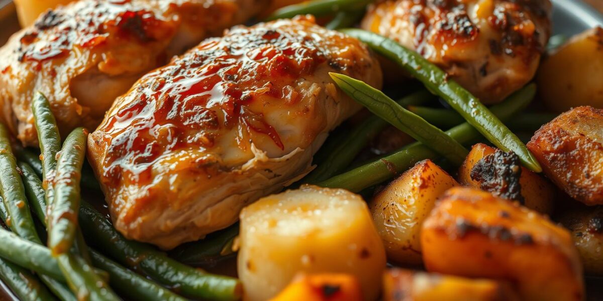 chicken green beans and potatoes recipe
