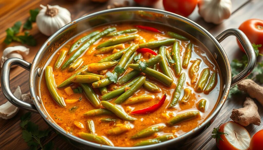 flavorful green beans curry flavorful green beans curry