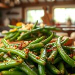 frozen green beans recipe