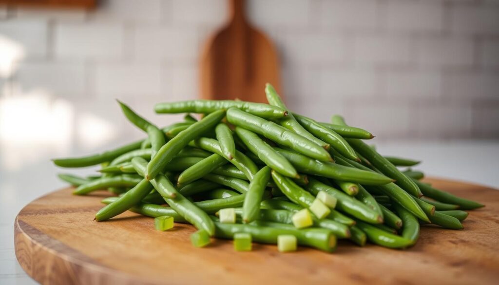 green bean preparation