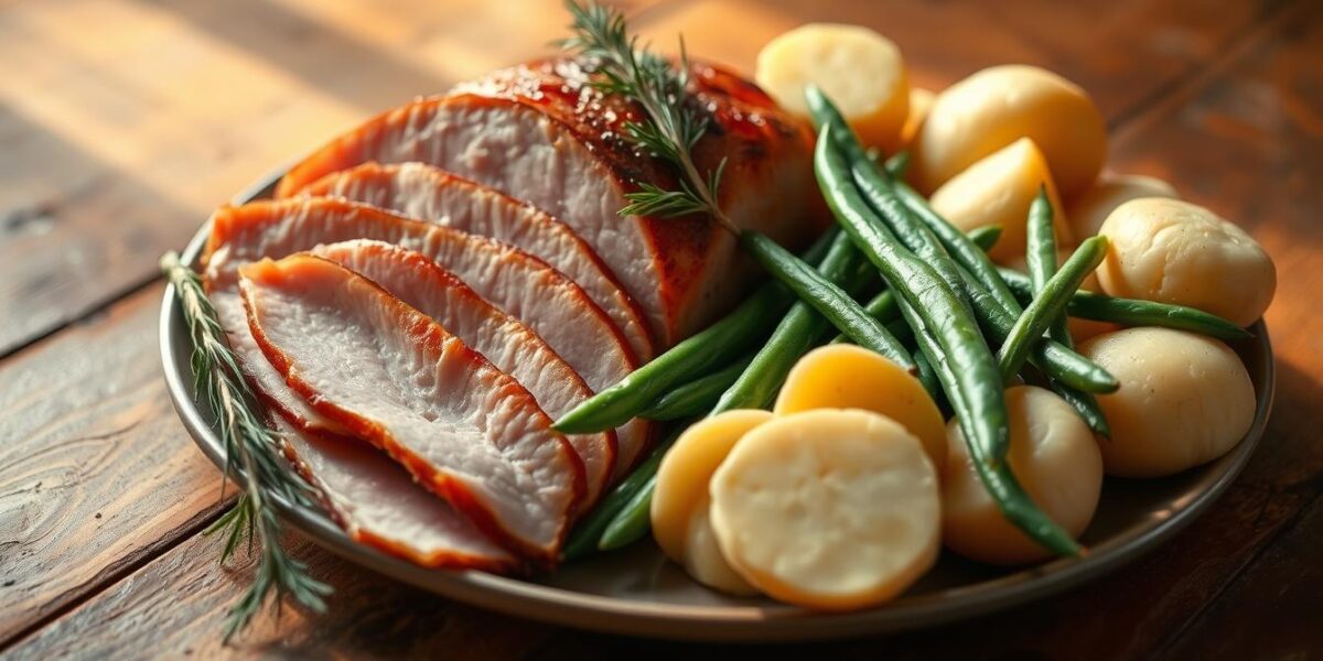 ham green beans and potatoes recipe