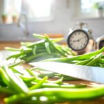 how long to blanch green beans