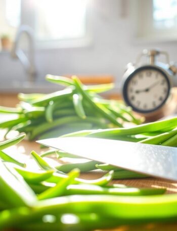 how long to blanch green beans