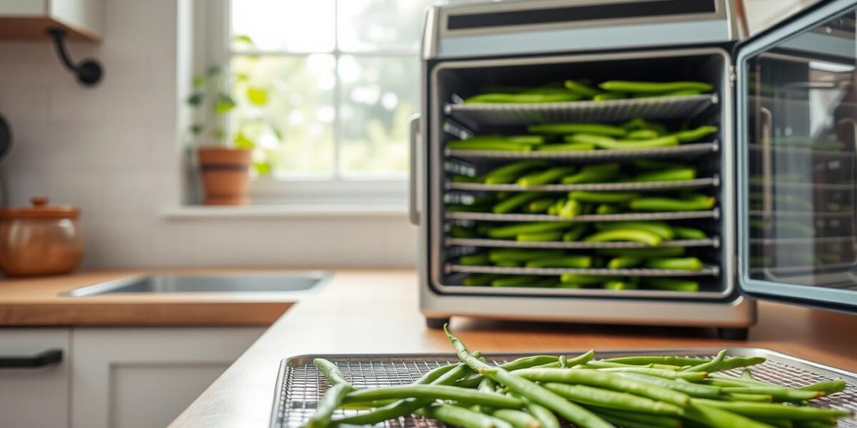 how to dehydrate green beans