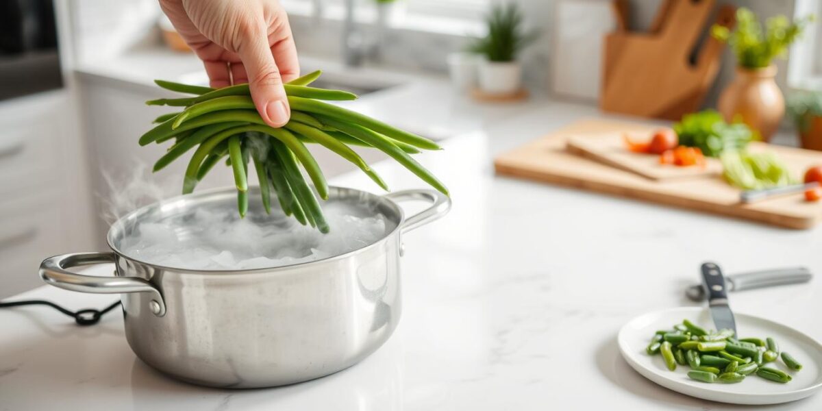how to steam green beans