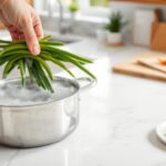 how to steam green beans