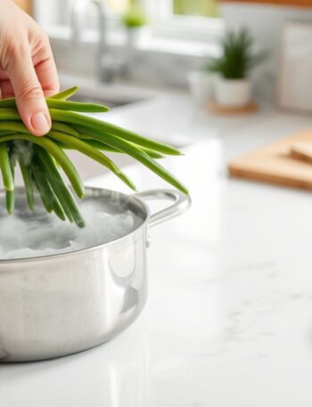 how to steam green beans