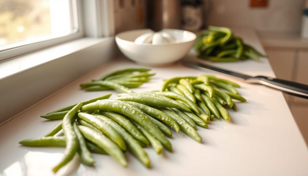 preparing green beans for dehydration preparing green beans for dehydration