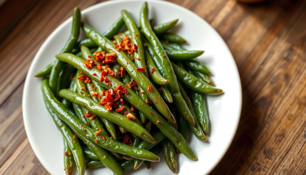 quick spicy green beans recipe quick spicy green beans recipe