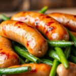 sausage and green beans recipe