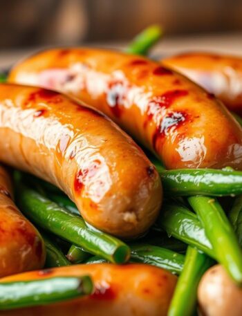 sausage and green beans recipe