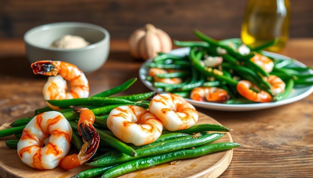 shrimp and green beans recipe