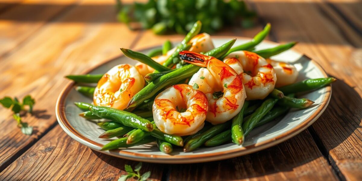 shrimp and green beans recipe