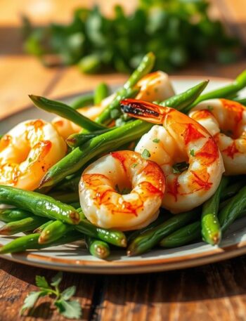 shrimp and green beans recipe
