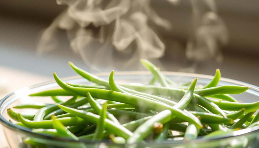 steam green beans