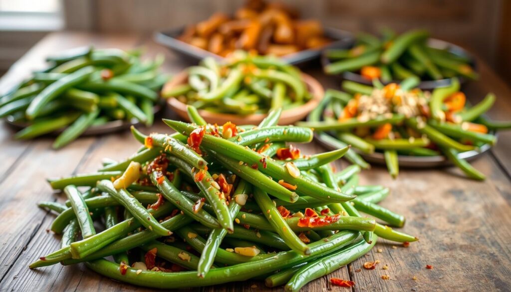 variations of spicy green beans variations of spicy green beans