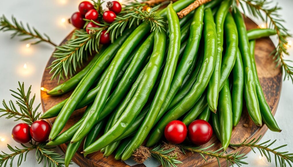 festive green beans