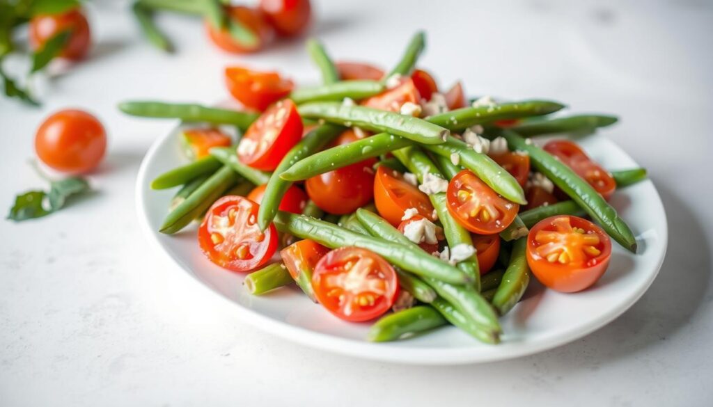 fresh green beans tomato salad