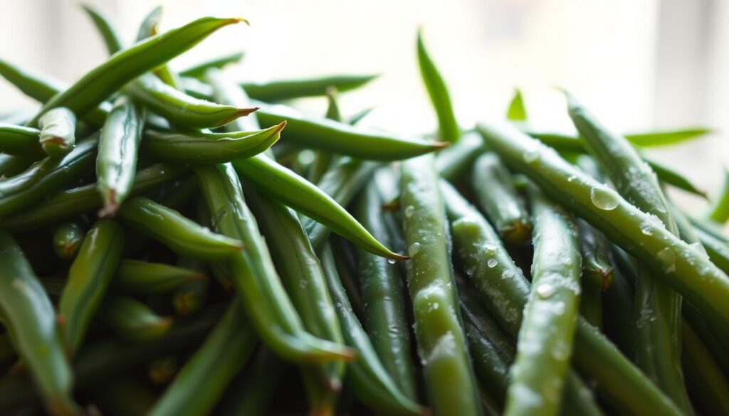 fresh vs. frozen green beans