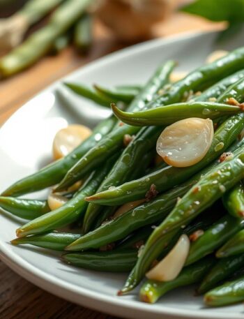 garlic green beans recipe