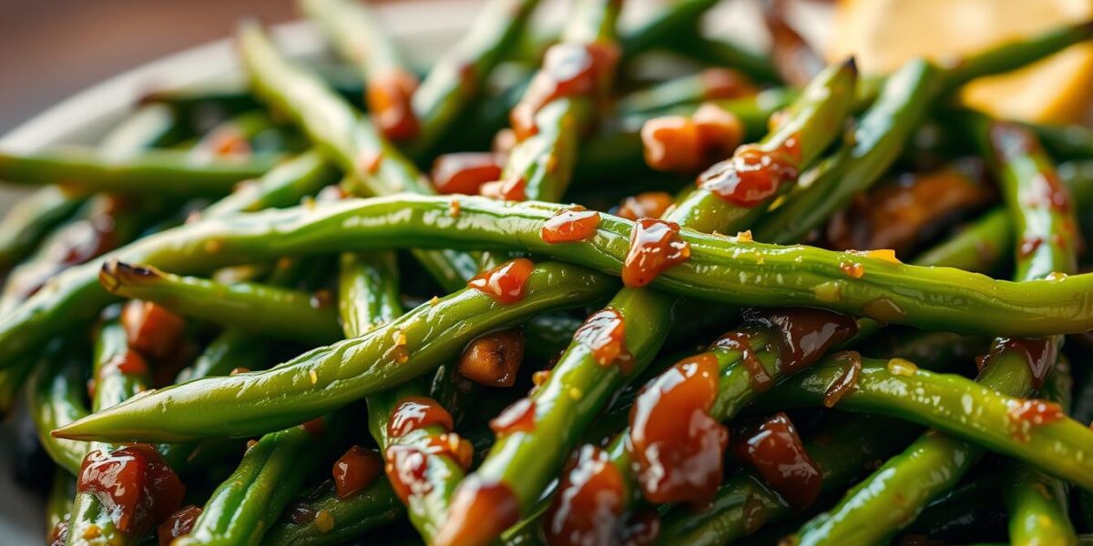 glazed green beans recipe