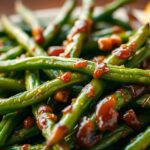 glazed green beans recipe