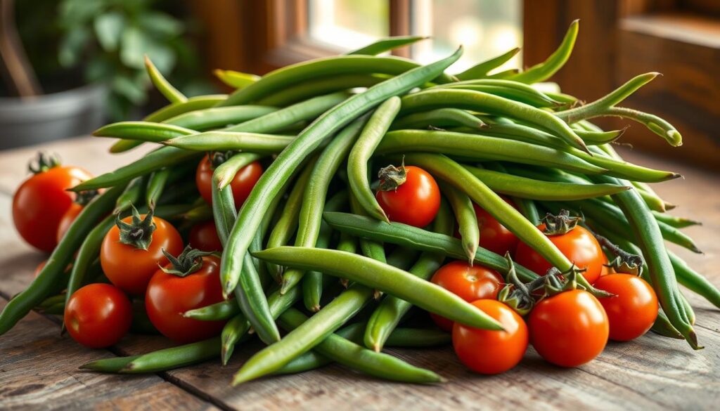 green beans tomatoes recipe