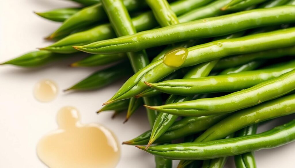 green beans with honey glaze