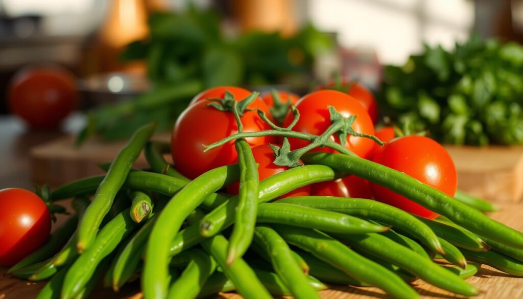 healthy green beans tomato recipe