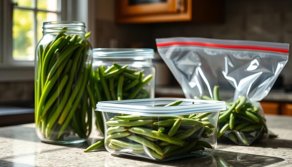 how to store green beans