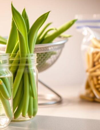 how to store green beans