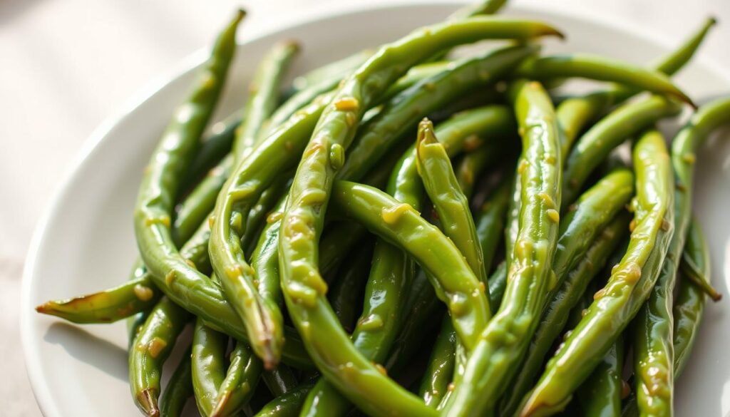 quick sweet green beans